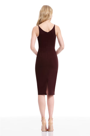 Lyla Dress / BURGUNDY