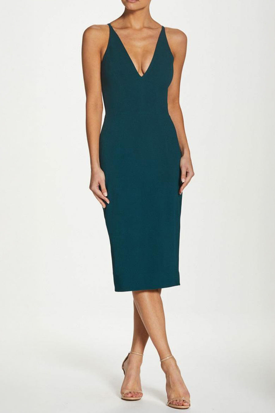 Dress the Population Lyla Dress - White Dress the Population Lyla Dress - White