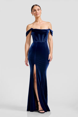 Melania Gown / MIDNIGHT BLUE