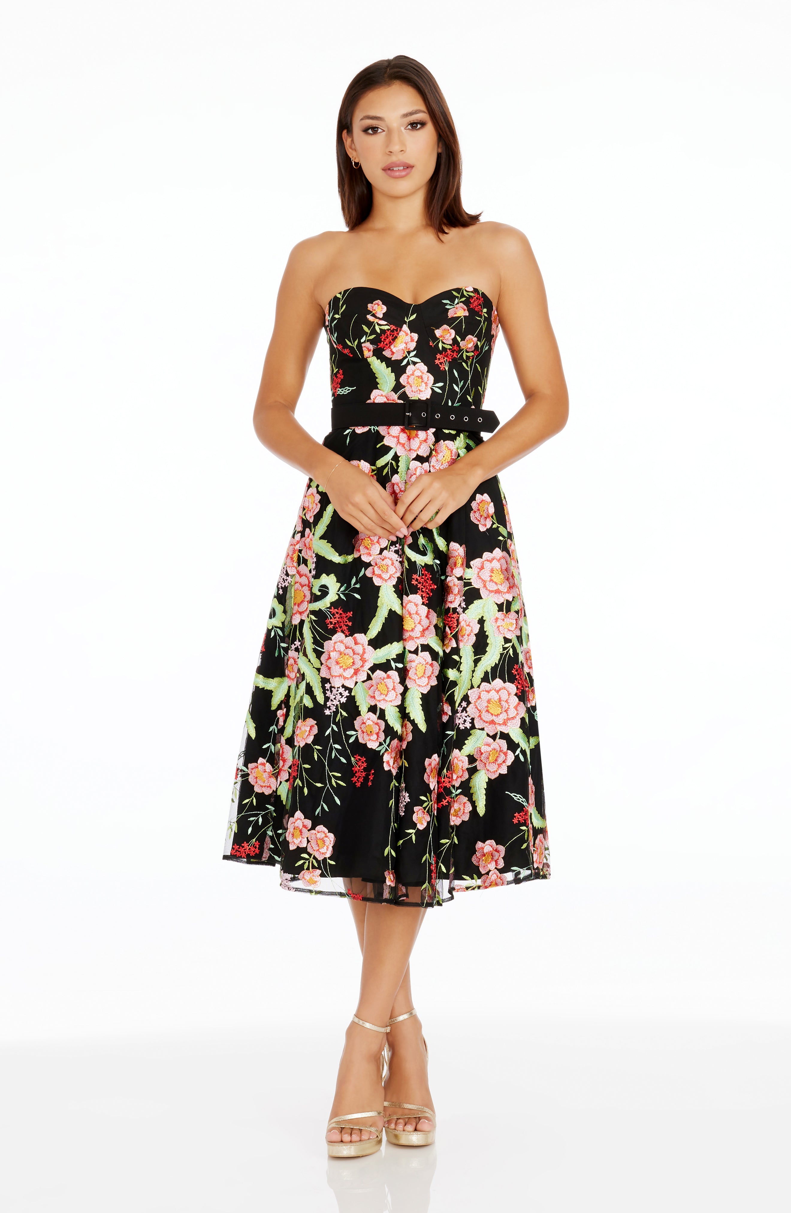 最終値下げlali TULIP DRESS TULIP DRESS, AUTUMN FLORAL – Lali