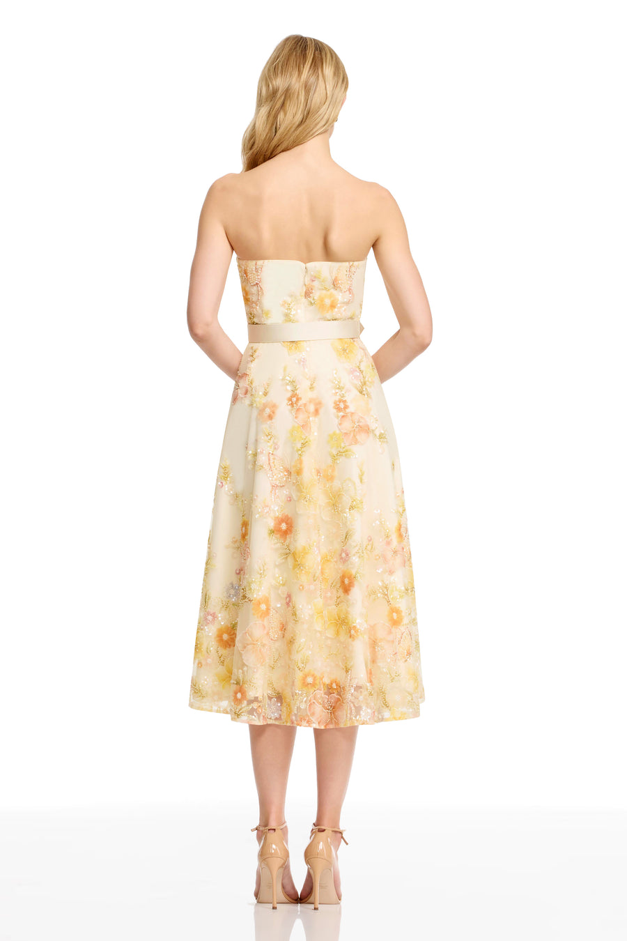 MABEL DRESS / IVORY MULTI