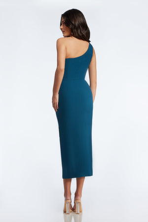 Magnolia Dress / PEACOCK BLUE