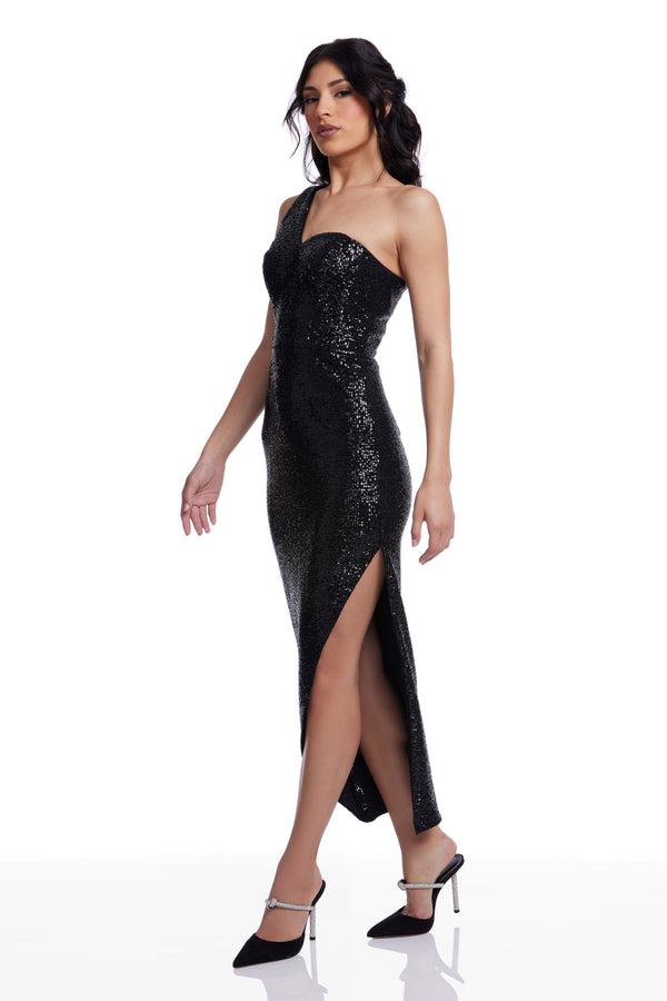 Magnolia Dress / BLACK