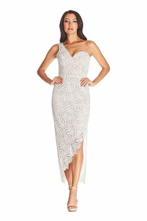 Magnolia Dress / OFF WHITE/NUDE