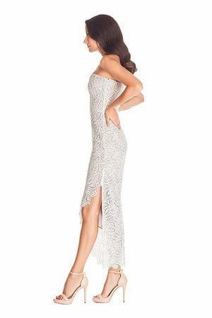 Magnolia Dress / OFF WHITE/NUDE