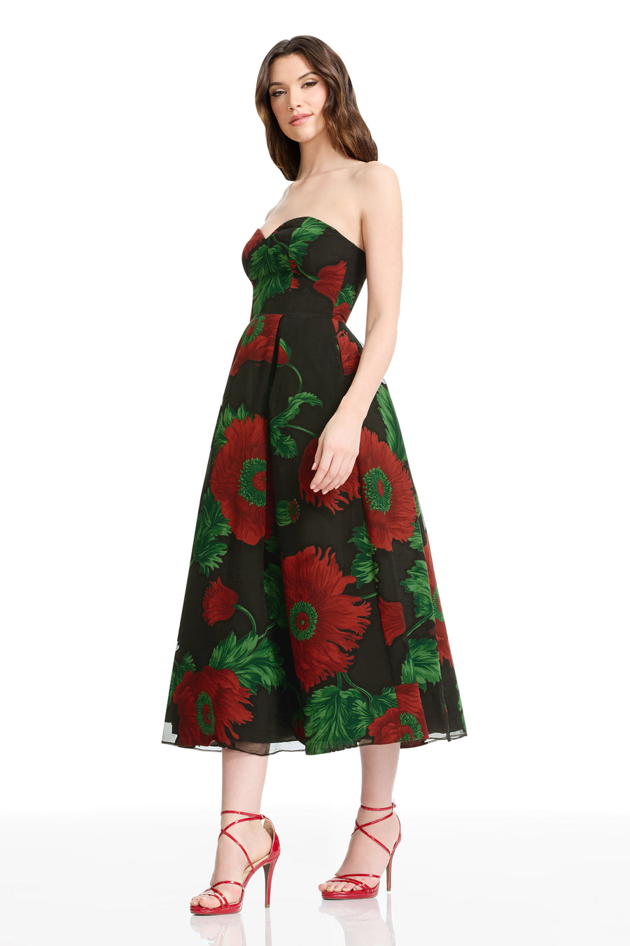 MAISY DRESS / BLACK MULTI
