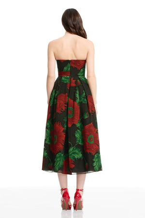 MAISY DRESS / BLACK MULTI