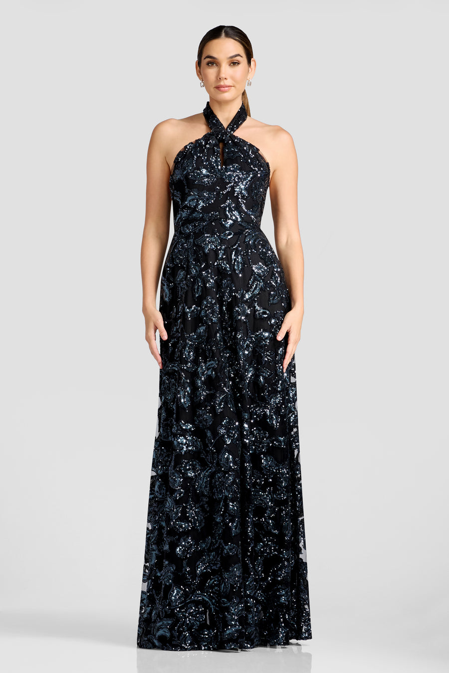 Manon Gown / BLACK MULTI