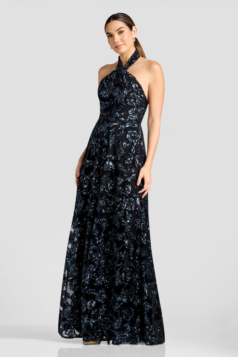 Manon Gown / BLACK MULTI