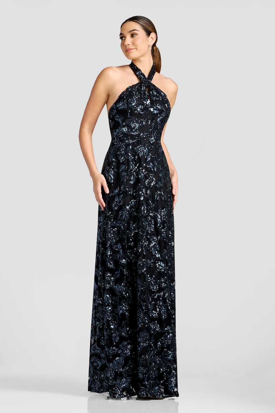 Manon Gown / BLACK MULTI