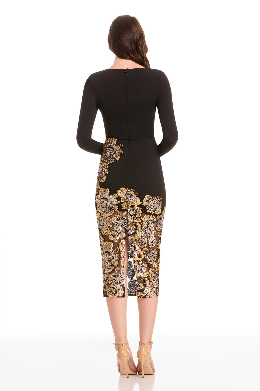 MARA DRESS / GOLD MULTI
