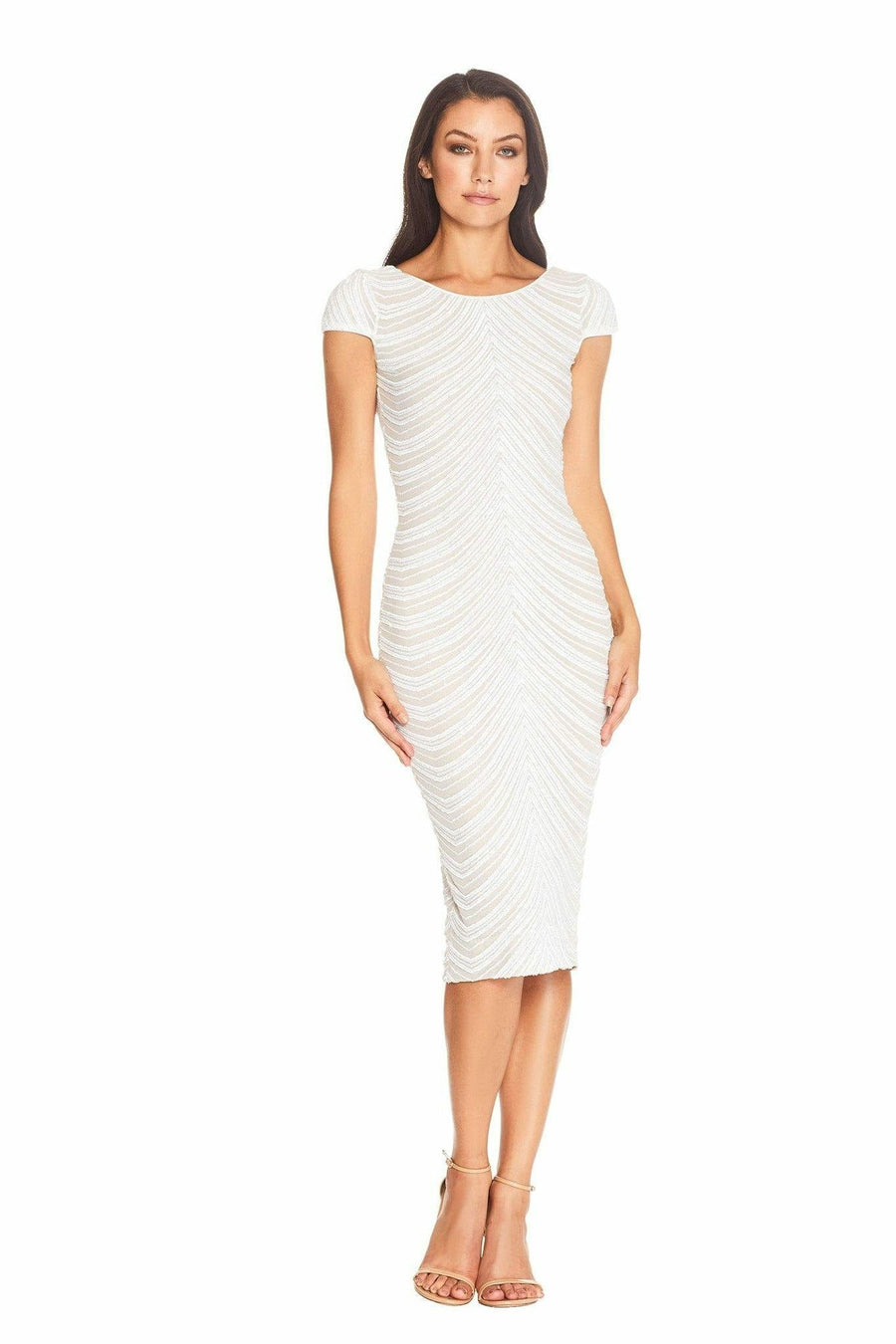 marcella dress Marcella Chevron Sequin Dress – Dress the Population