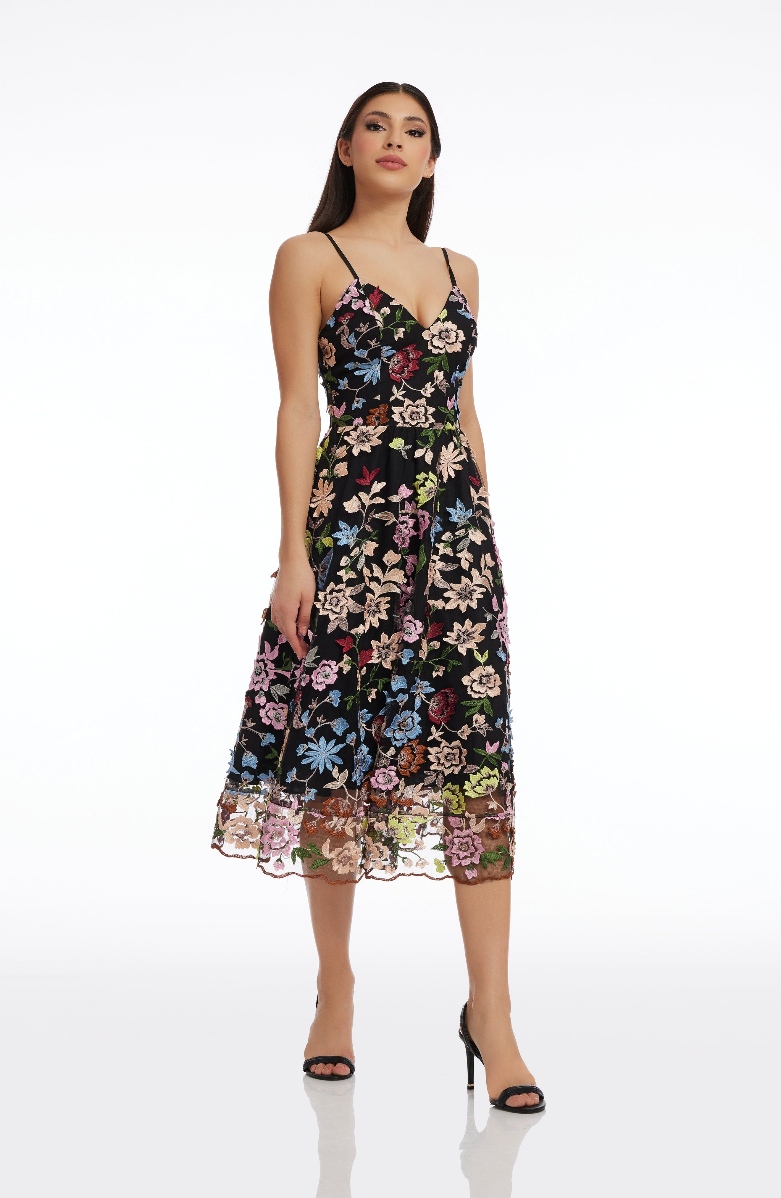 Maren Carnation Floral Dress Maren Carnation Floral Dress