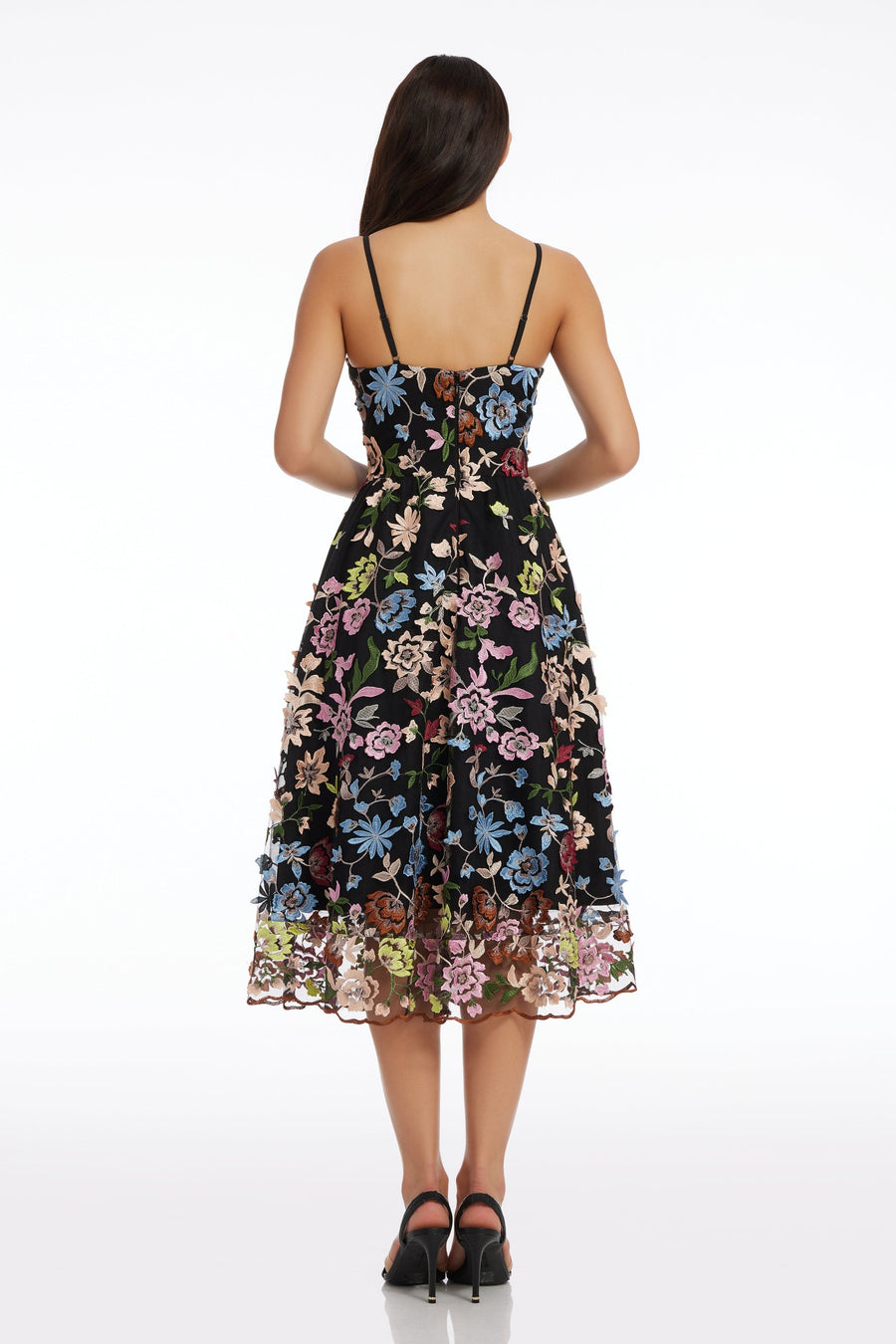 Maren Dress / BLACK MULTI
