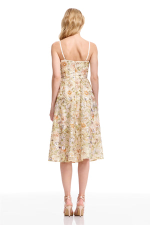 MAREN DRESS / IVORY MULTI