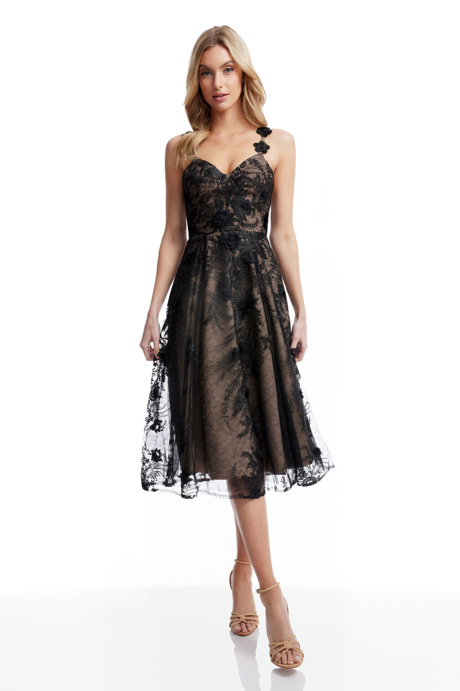 Maren Dress XL / BLACK-NUDE Maren Dress XL / BLACK-NUDE