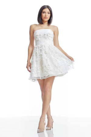 Marilyn Dress / White