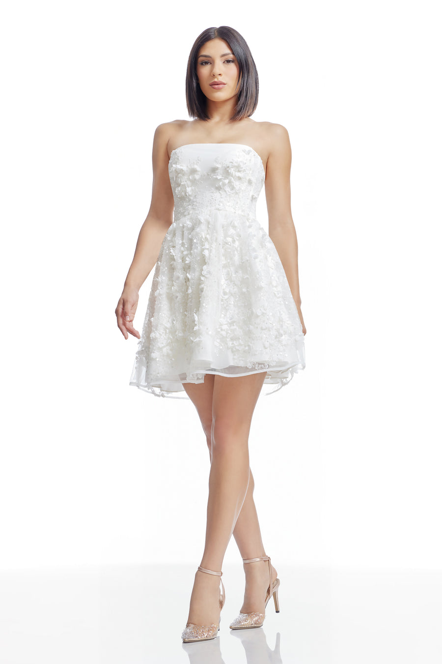 Marilyn Dress / White