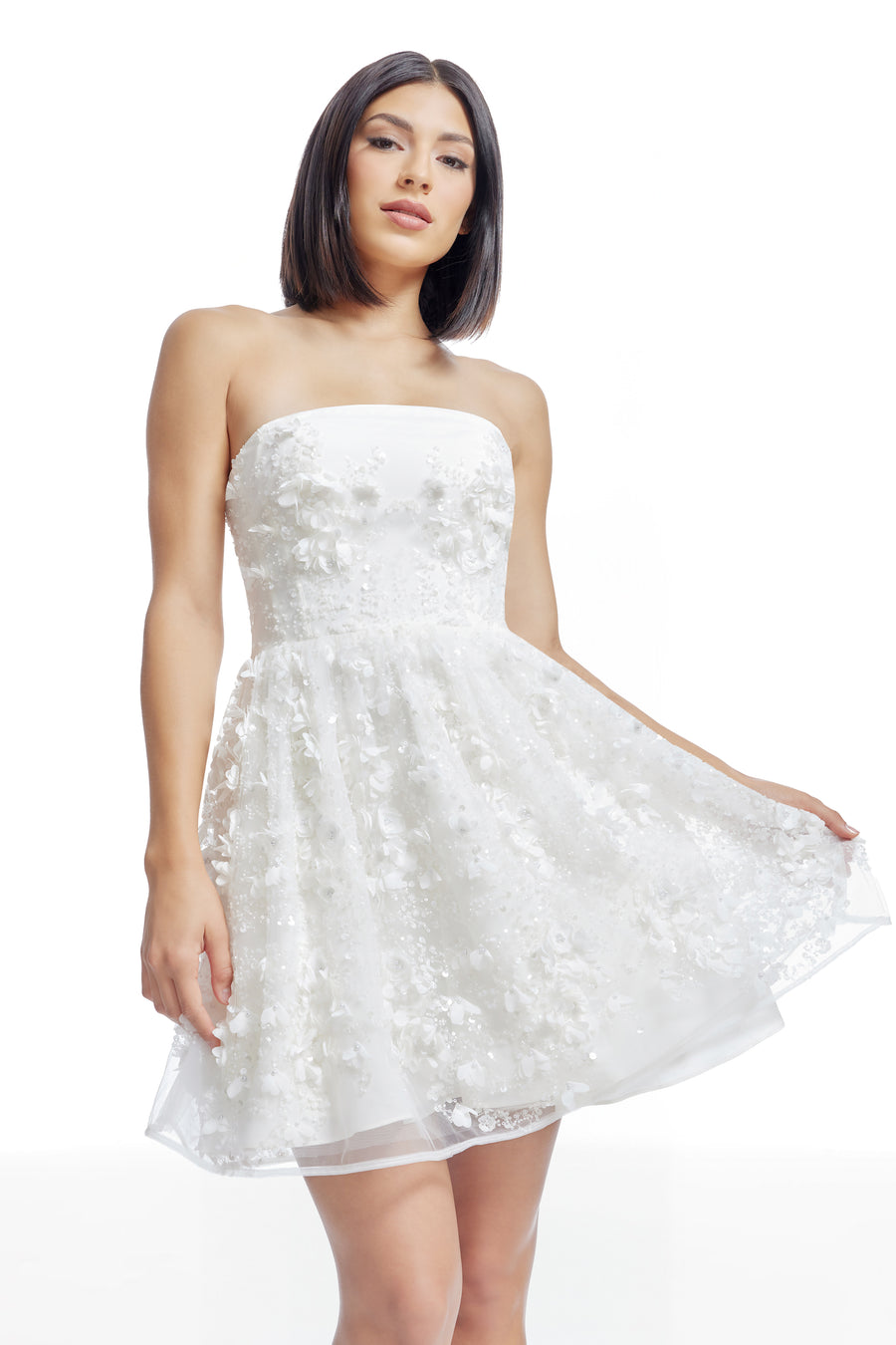 Marilyn Dress / White