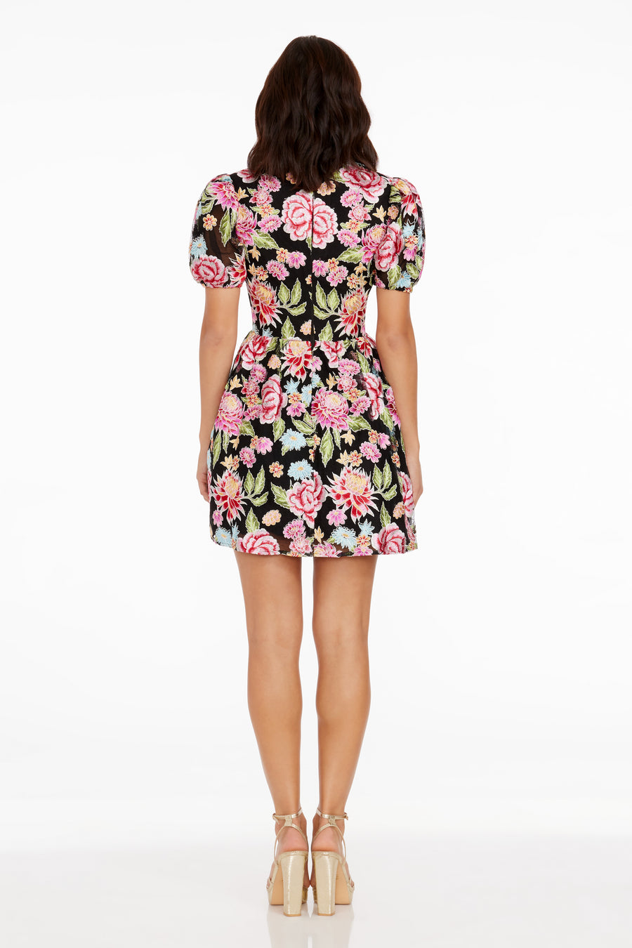 Marina Dress / PINK ROSE MULTI