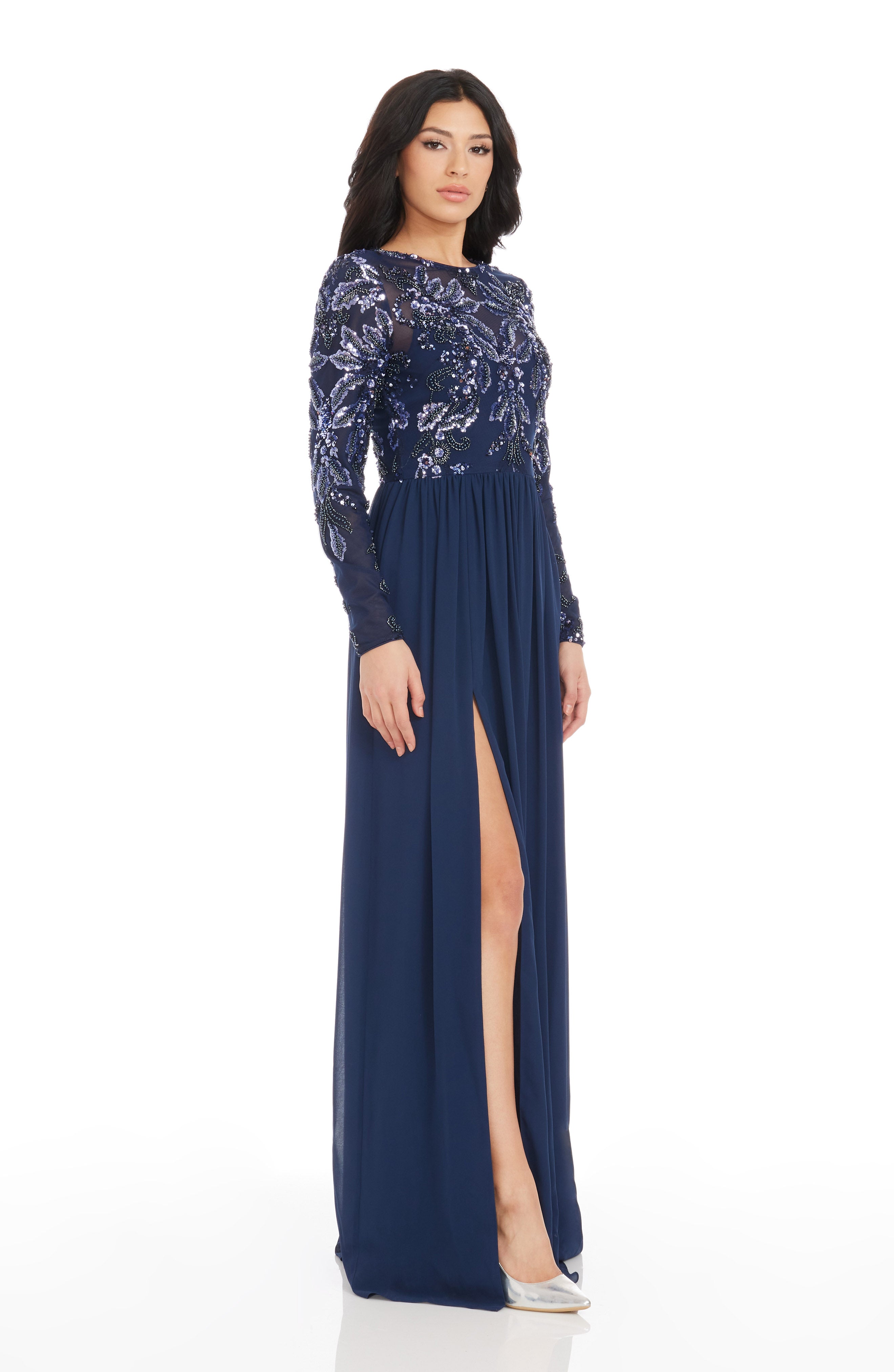 martha maxi dress Dress The Population Martha Maxi Dress