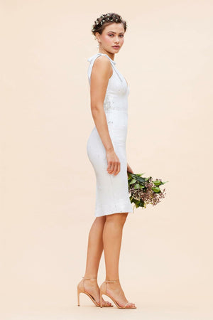 Mary Dress / WHITE MULTI