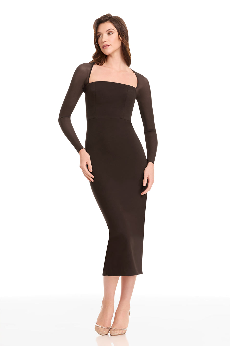 MAXINE DRESS / MOCHA