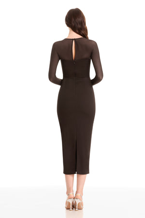 MAXINE DRESS / MOCHA