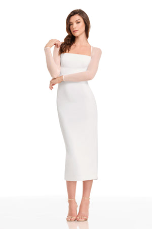 MAXINE DRESS / WHITE