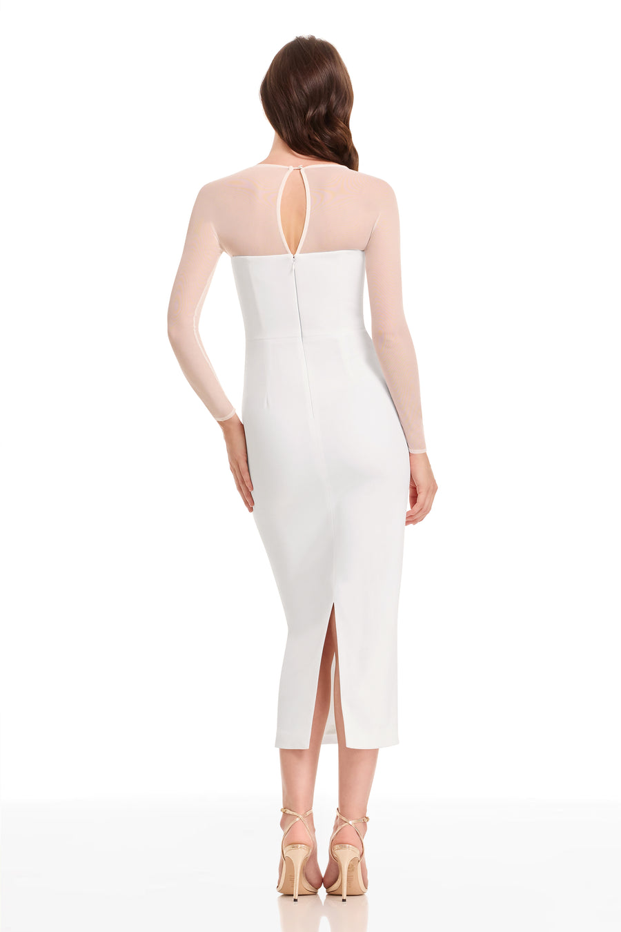 MAXINE DRESS / WHITE