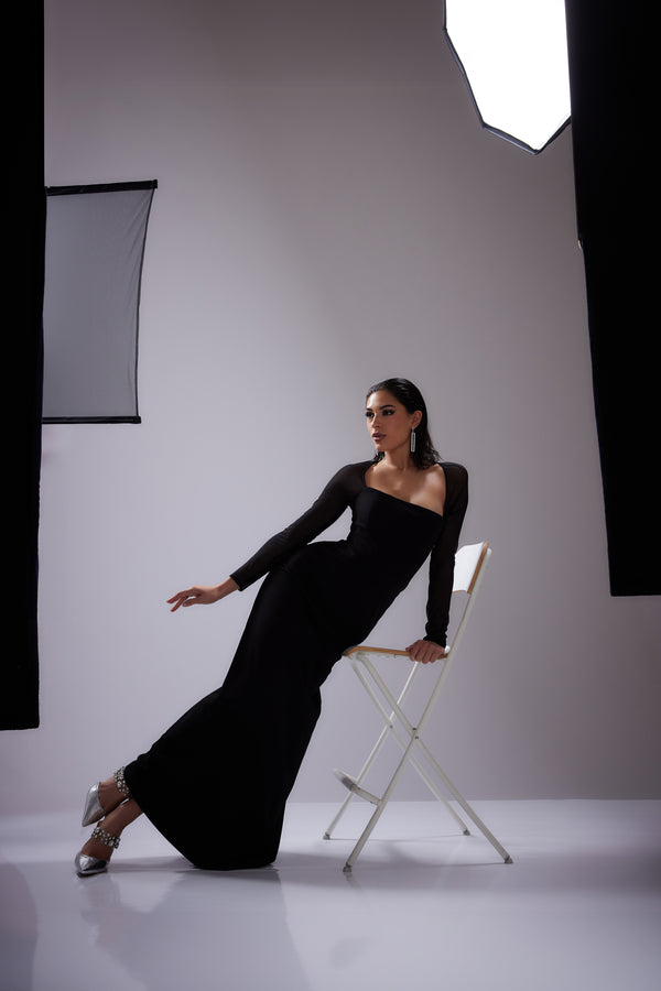 MAXWELL DRESS / BLACK
