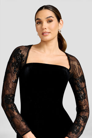 Maxwell Gown / BLACK