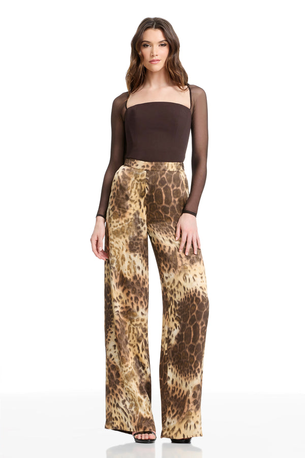 HADLEY PANT / LEOPARD MULTI