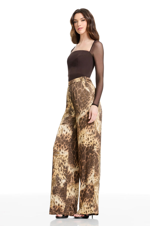 HADLEY PANT / LEOPARD MULTI