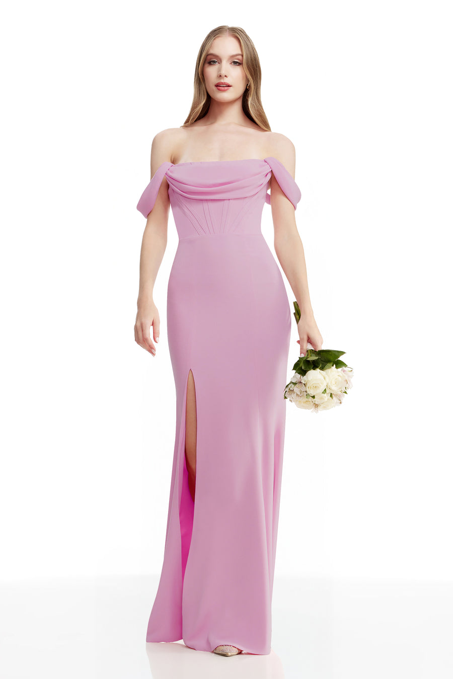 Melania Dress / LAVENDER