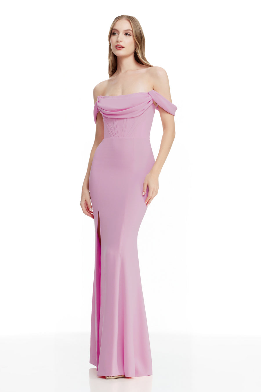 Melania Dress / LAVENDER