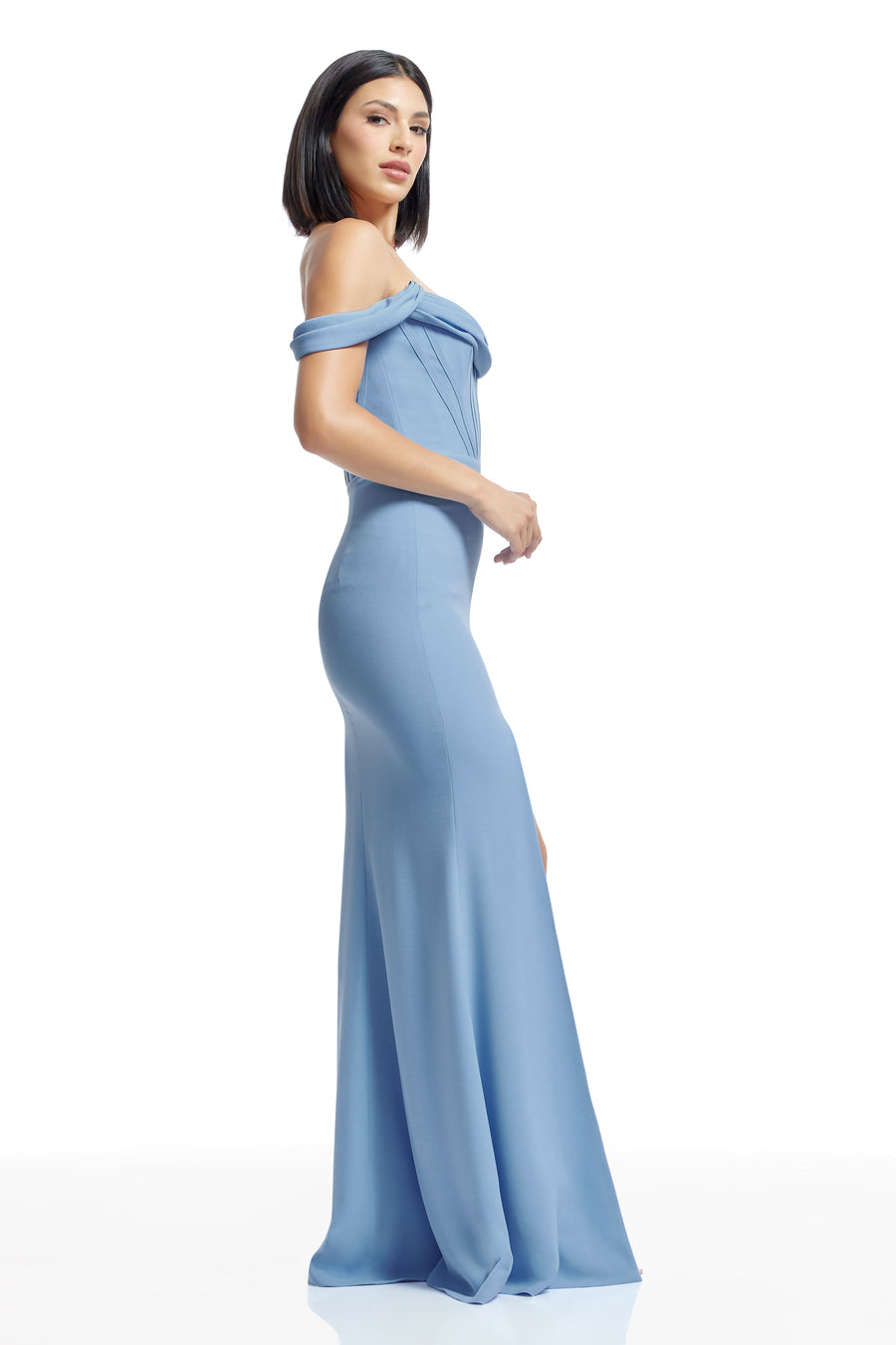 MELANIA DRESS / SKY