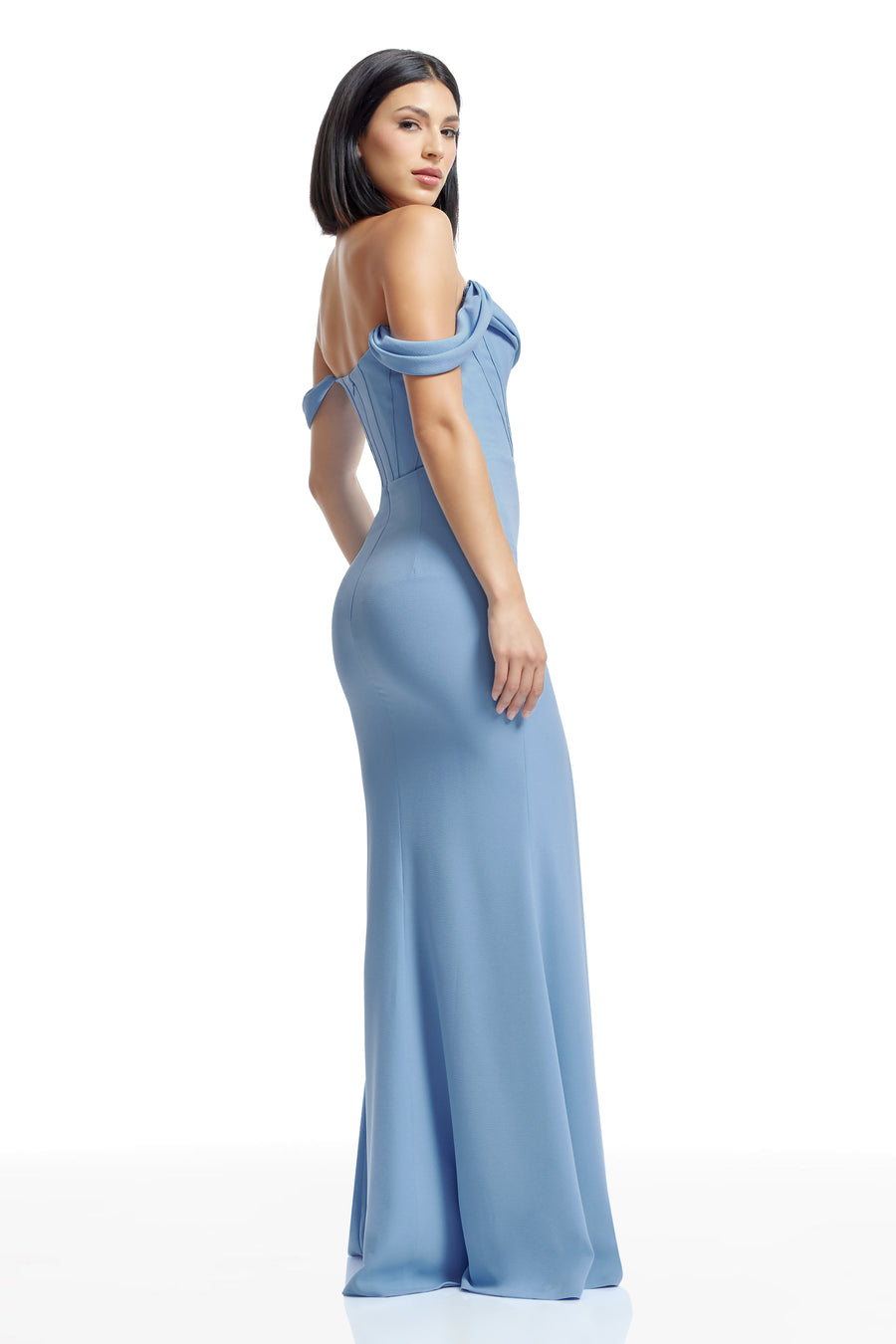 MELANIA DRESS / SKY