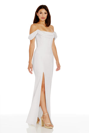 MELANIA DRESS / WHITE