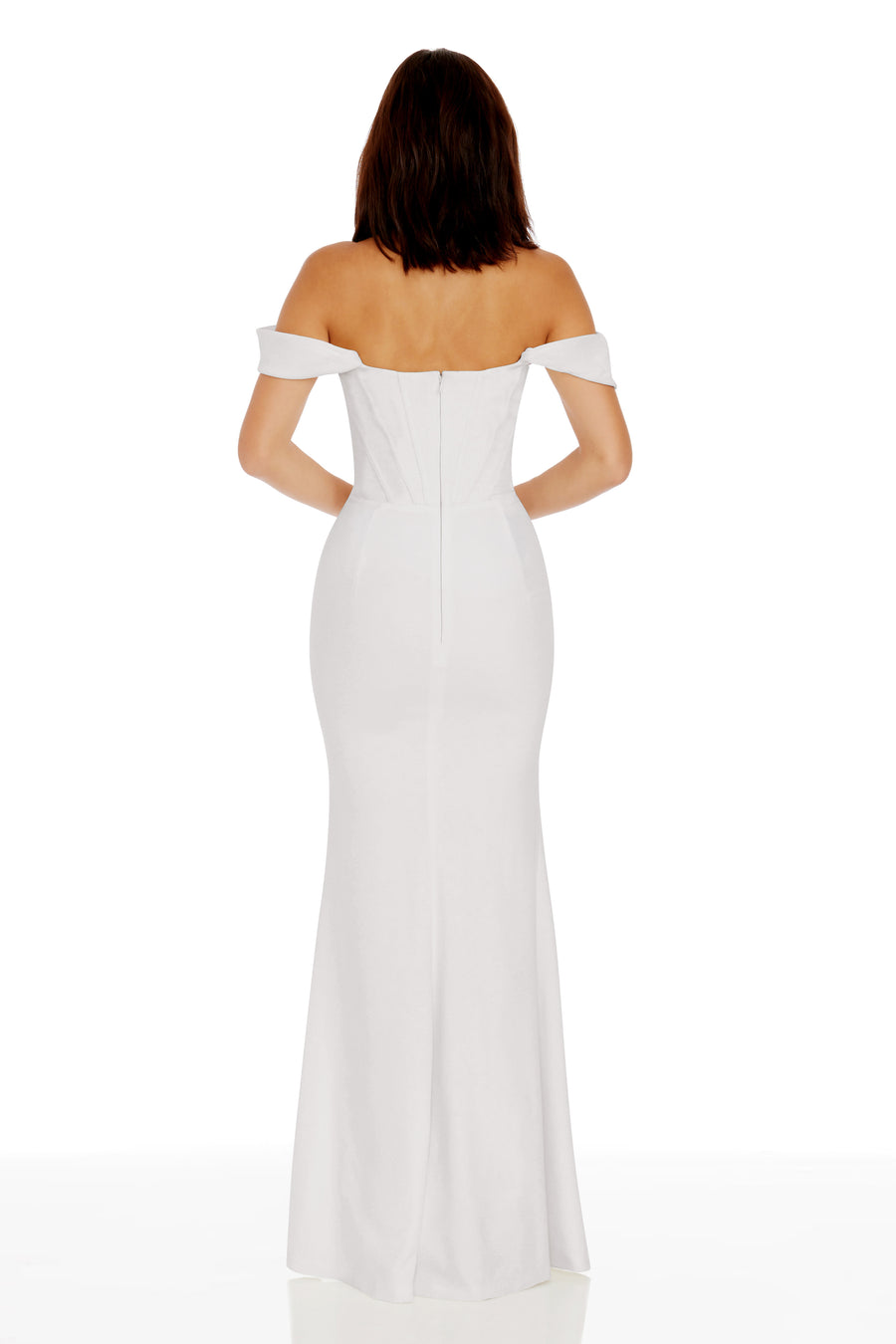 MELANIA DRESS / WHITE