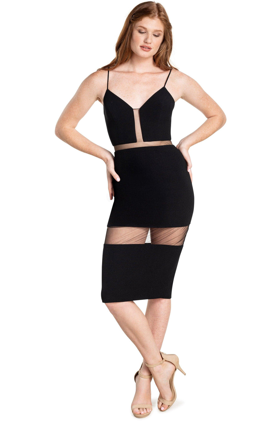 Micaela Dress / BLACK