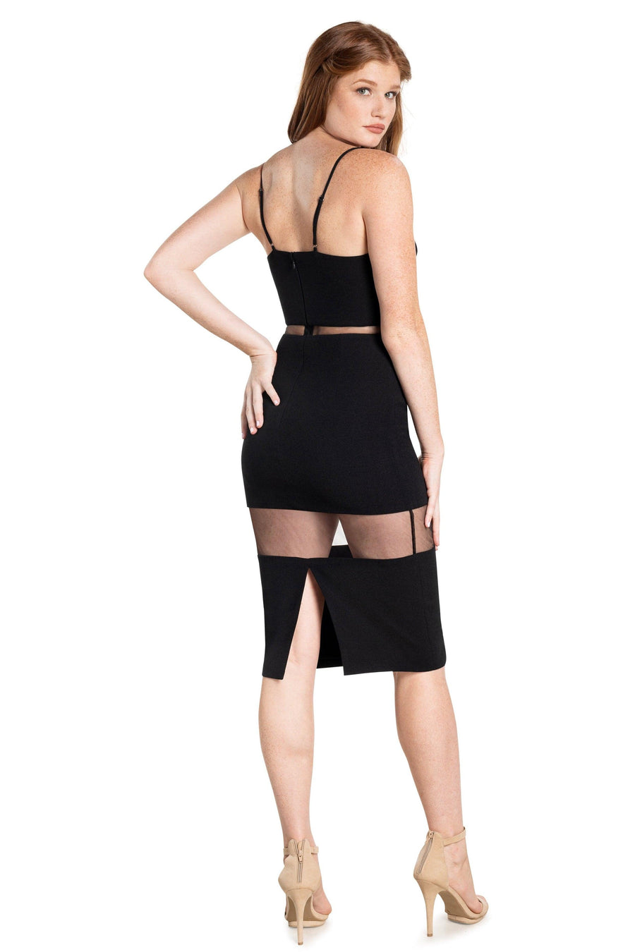 Micaela Dress / BLACK