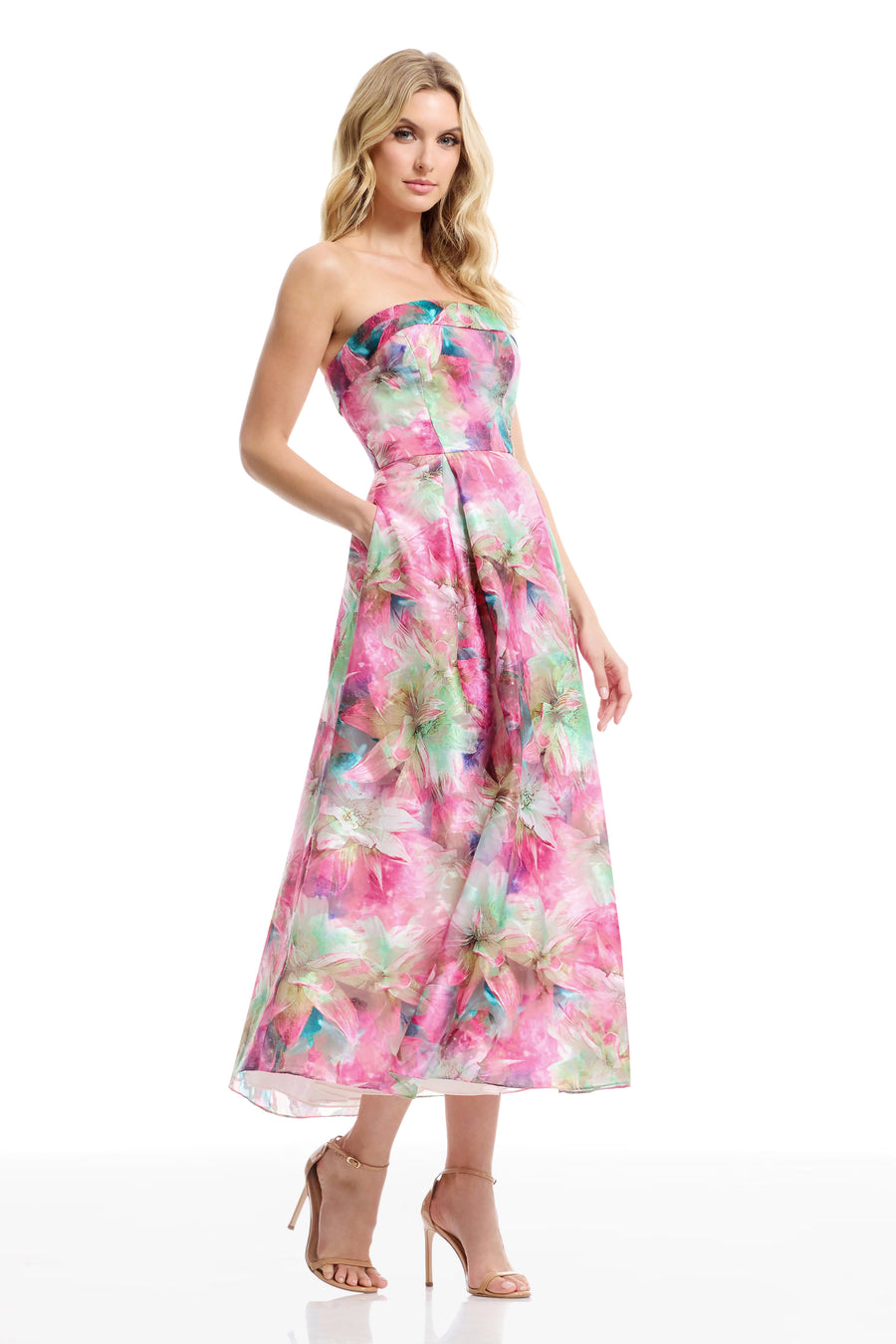 MIKA DRESS / BRIGHT FUCH M