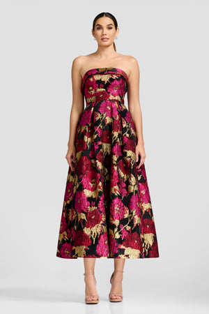 Mika Dress / FUCHSIA MULTI
