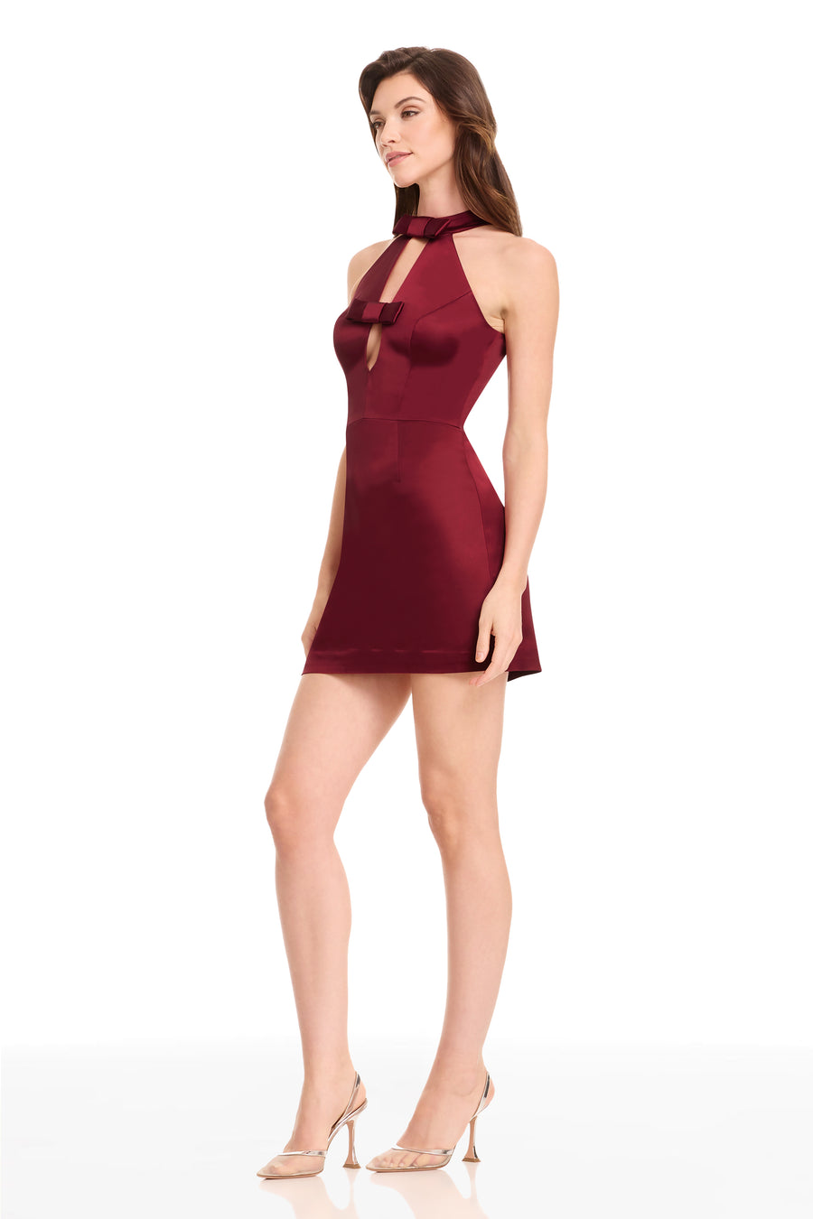 MINA DRESS / GARNET