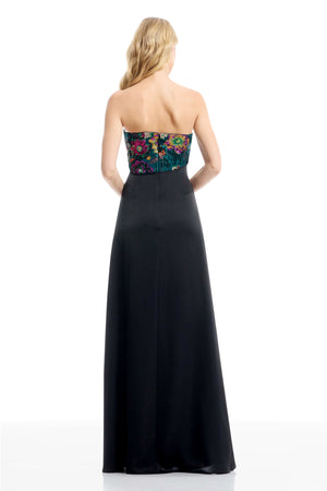 Monette Gown / PEACOCK BLUE M