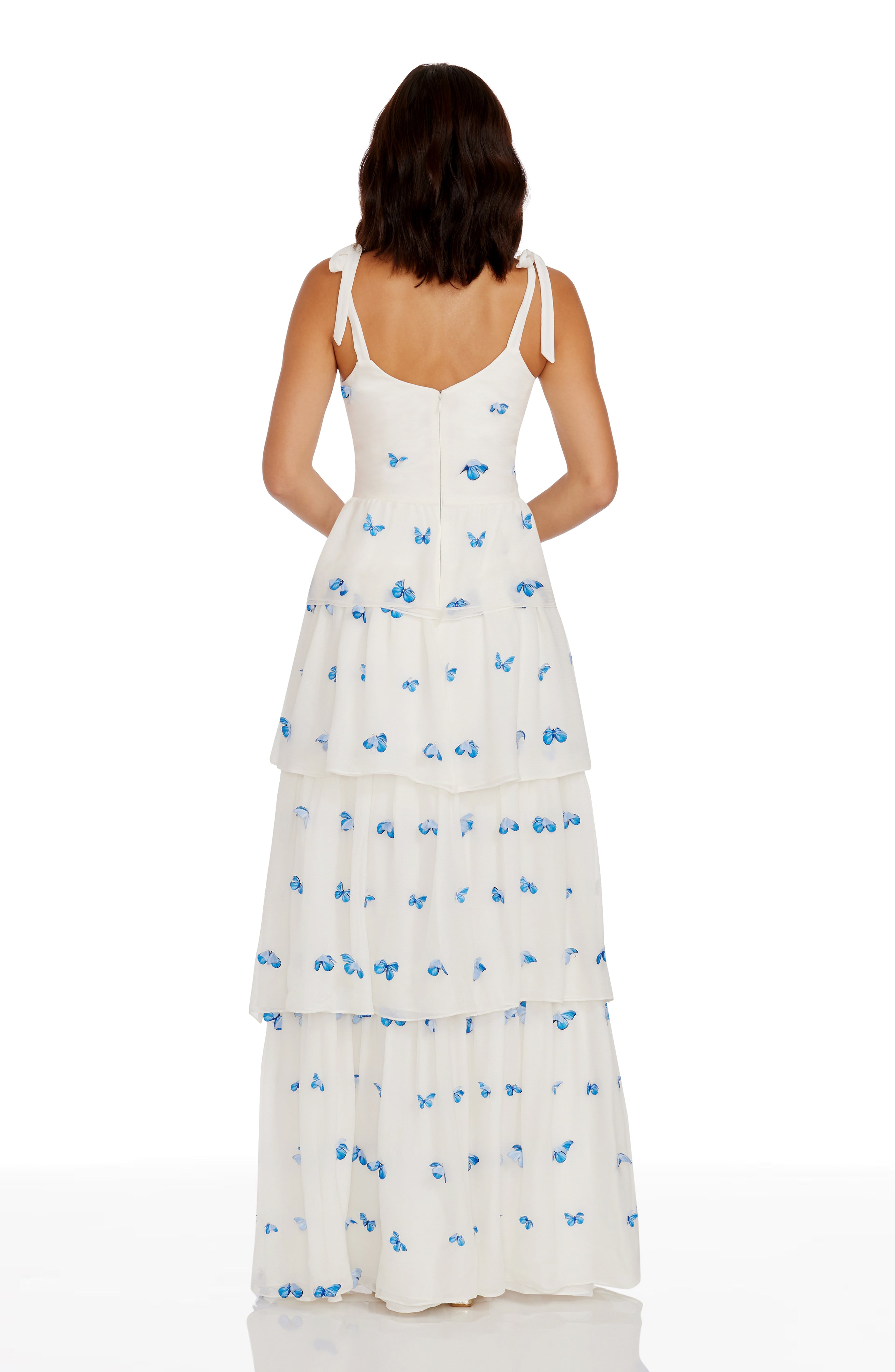 Dress The Population Monica Dress - White - L Dress The Population Monica Dress - White - L