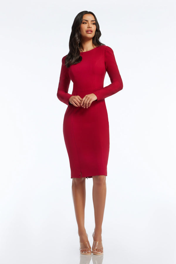 Nadia Dress / GARNET