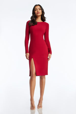 Nadia Dress / GARNET