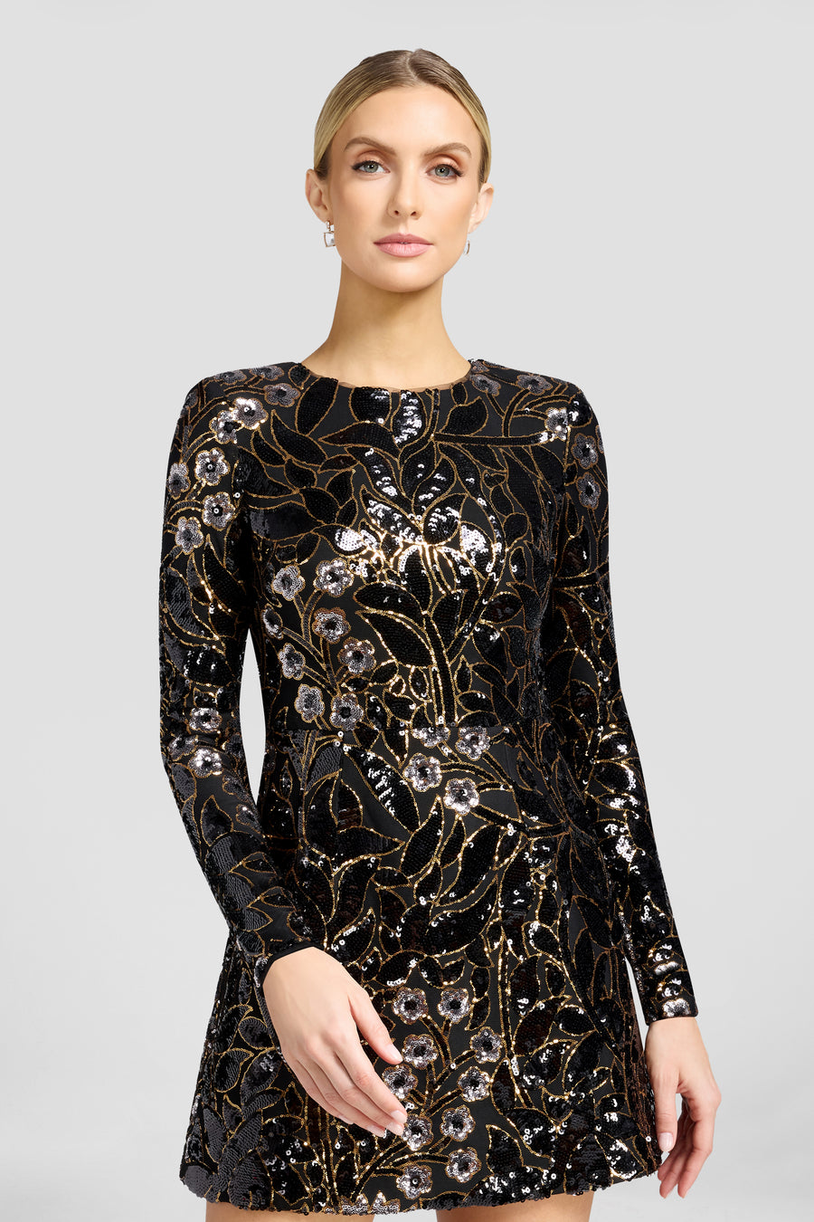 Nara Dress / BLACK MULTI